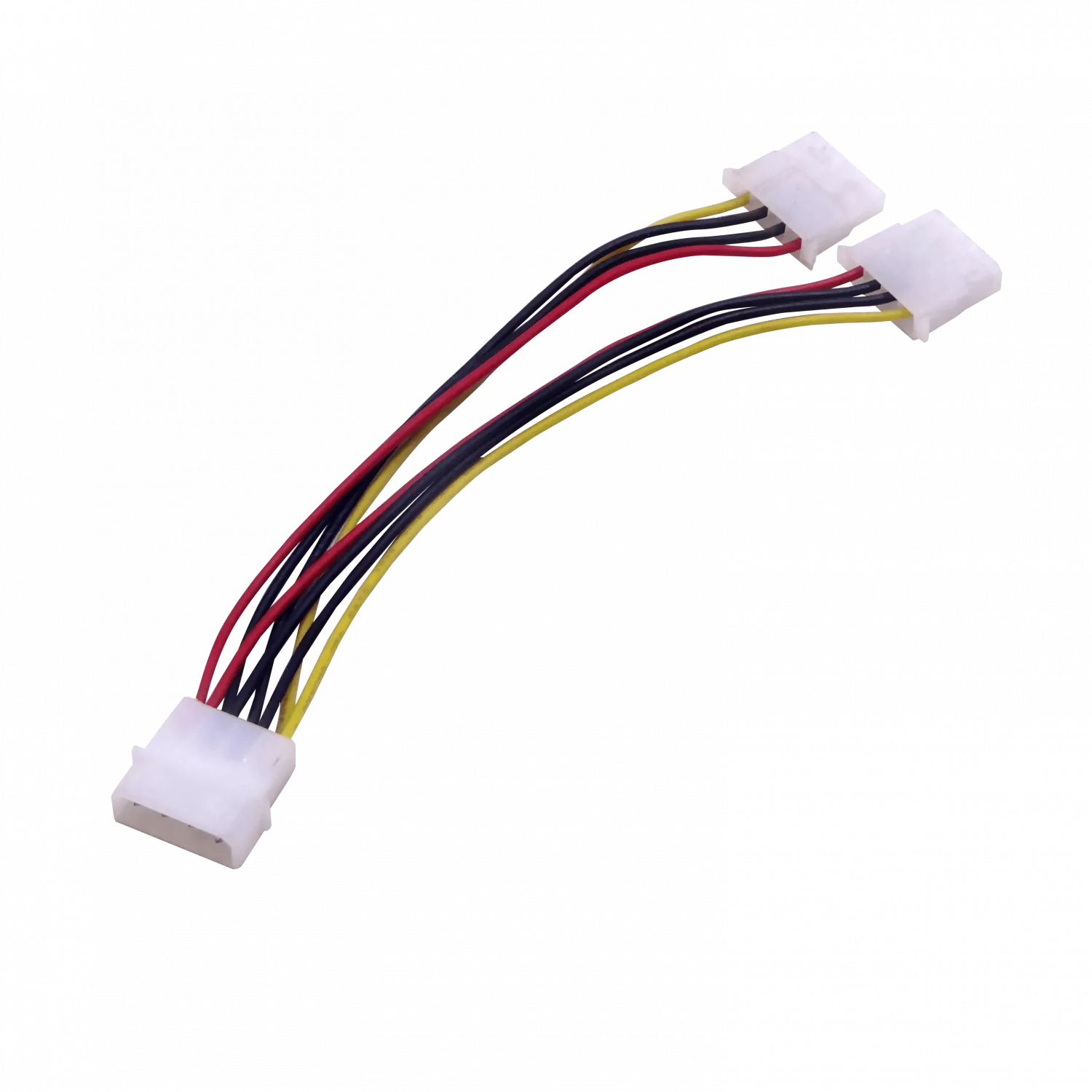 1-MOLEX-M 2-MOLEX-H Cable de poder tipo-Y 15cm 2