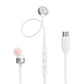 Audifono intraaural JBL Tune 310C USB, sonido JBL Pure Bass, USB-C, 3 botones, micrófono, Blanco  - Miniatura 2