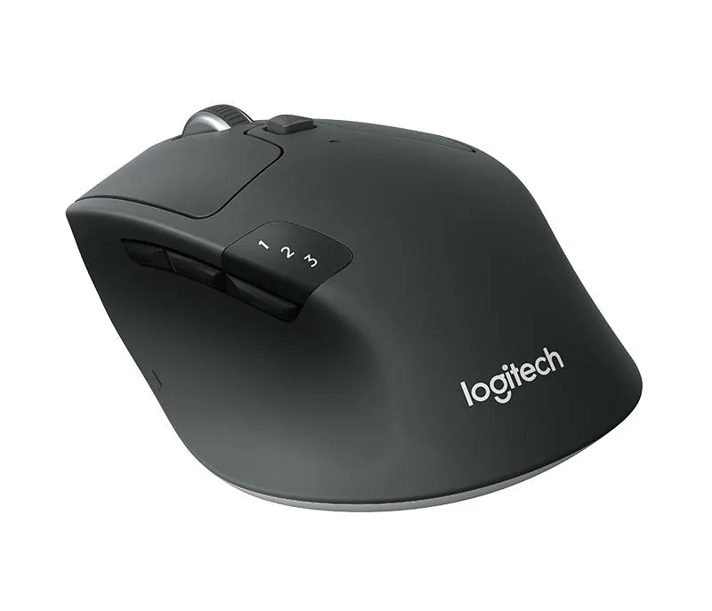 Mouse Logitech M720 Triathlon Wireless Optical Mouse, Black  3