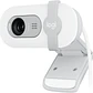 Cámara web Logitech Brio 100 Full HD, tapa de privacidad y micrófono integrado, Blanco Crudo  - Miniatura 2
