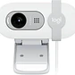 Cámara web Logitech Brio 100 Full HD, tapa de privacidad y micrófono integrado, Blanco Crudo  - Miniatura 3