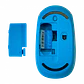 Mouse Celeste USB-AM inalambrico 2,4GHz req/1-AA Cyan-Blue - Miniatura 5