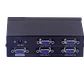 Splitter VGA 1 Entrada Hembra a 4 Salidas Hembra, 1920x1440, con Fuente 9V - Miniatura 2