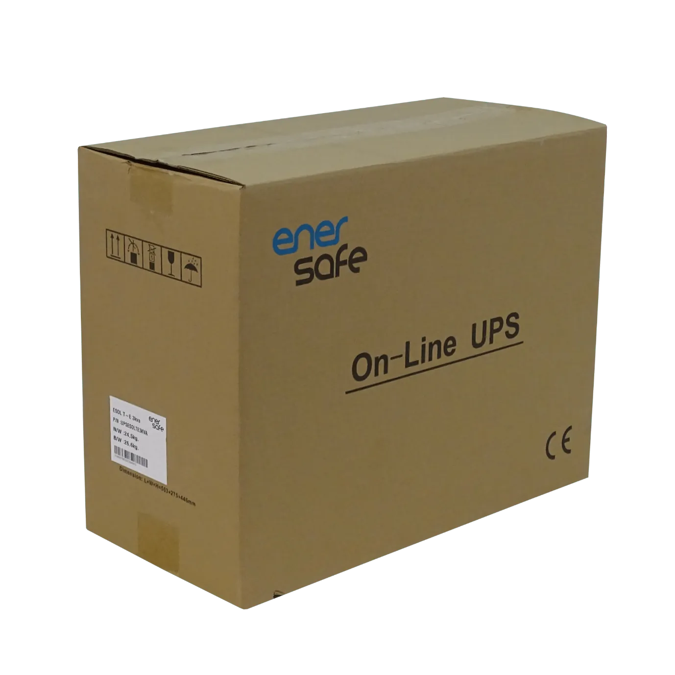 ENERSAFE 390WH 6x9AH 3KVA 2700W 0/4ms DB9 Expandi-72V UPS Torre Online 2
