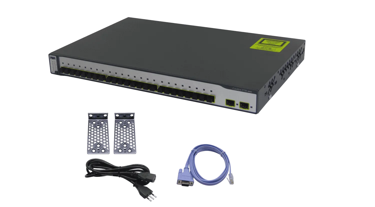 CISCO REFACC 24-MTRJ-100-Fibra 2-SFP-1000 2-Stack Console Switch Admin 3