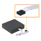 Lector Grabador Interno para PC, SD MMC MS CF MD XD TF, USB-A Interno - Miniatura 2