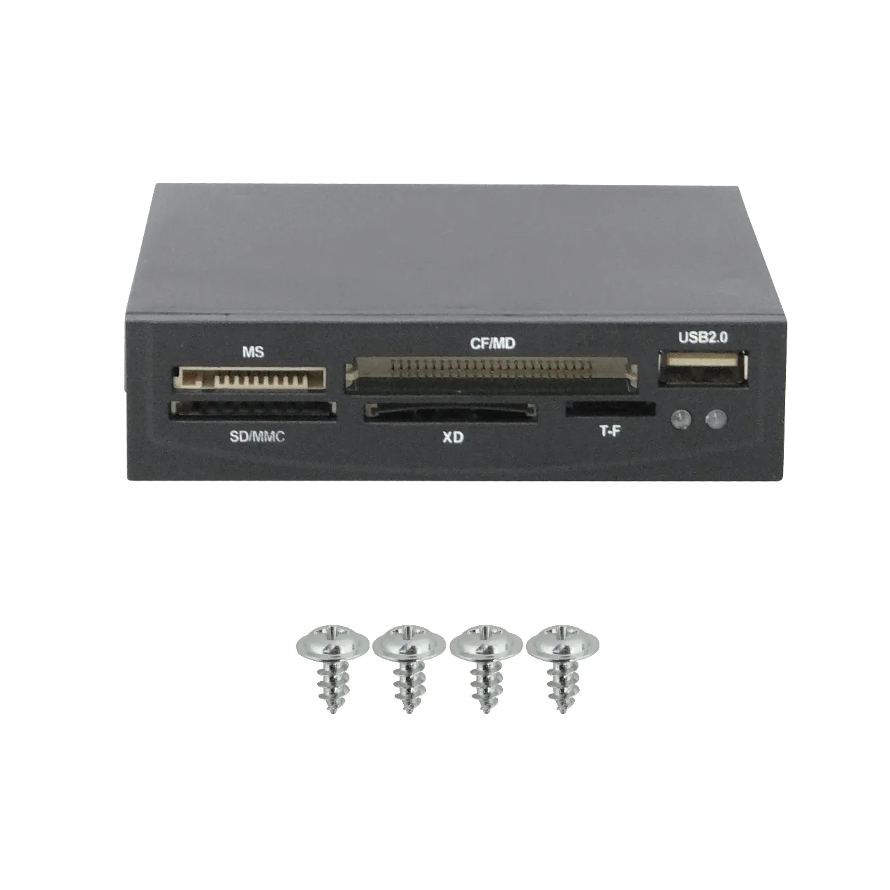 Lector Grabador Interno para PC, SD MMC MS CF MD XD TF, USB-A Interno 4