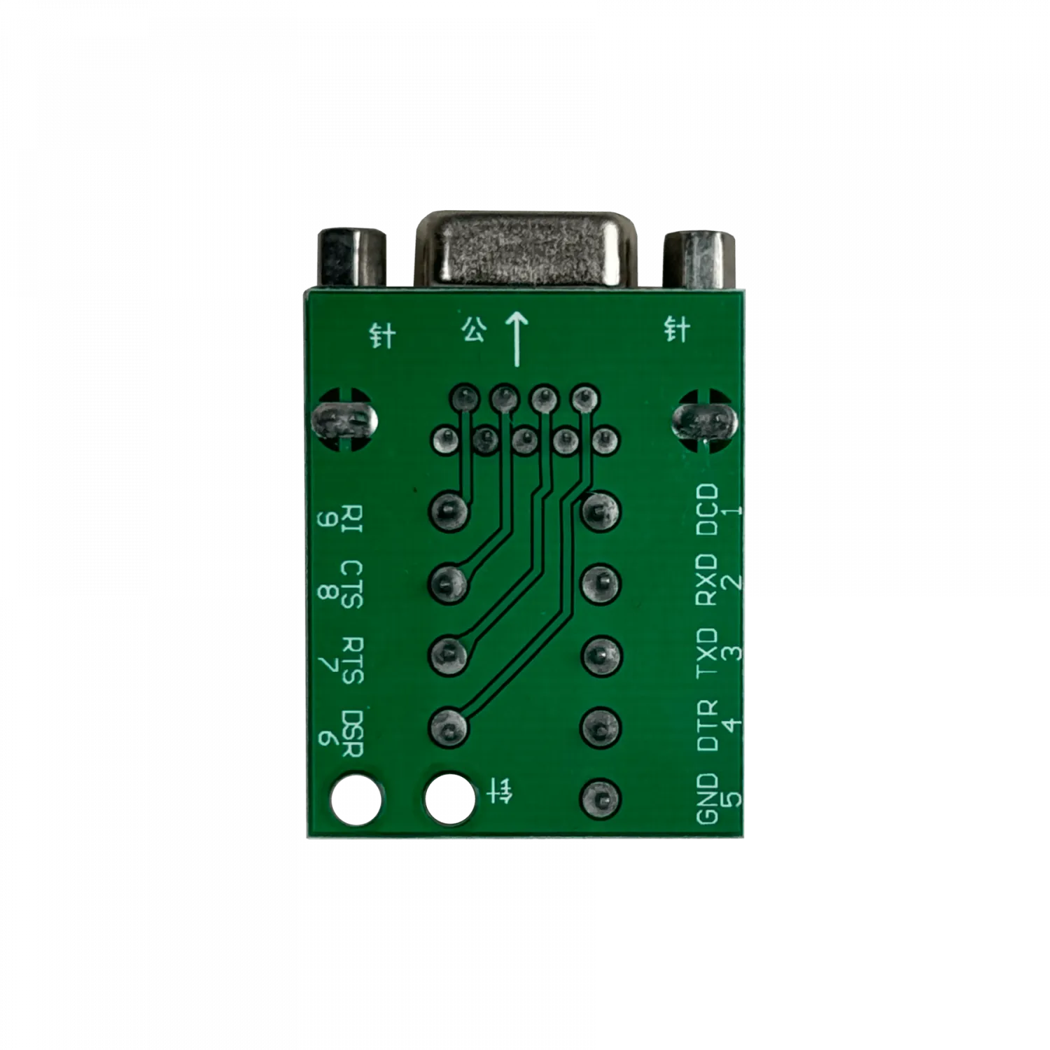 Conector DB9 Hembra Linkmade DGB9FT Atornillable a Terminal?Regleta 2