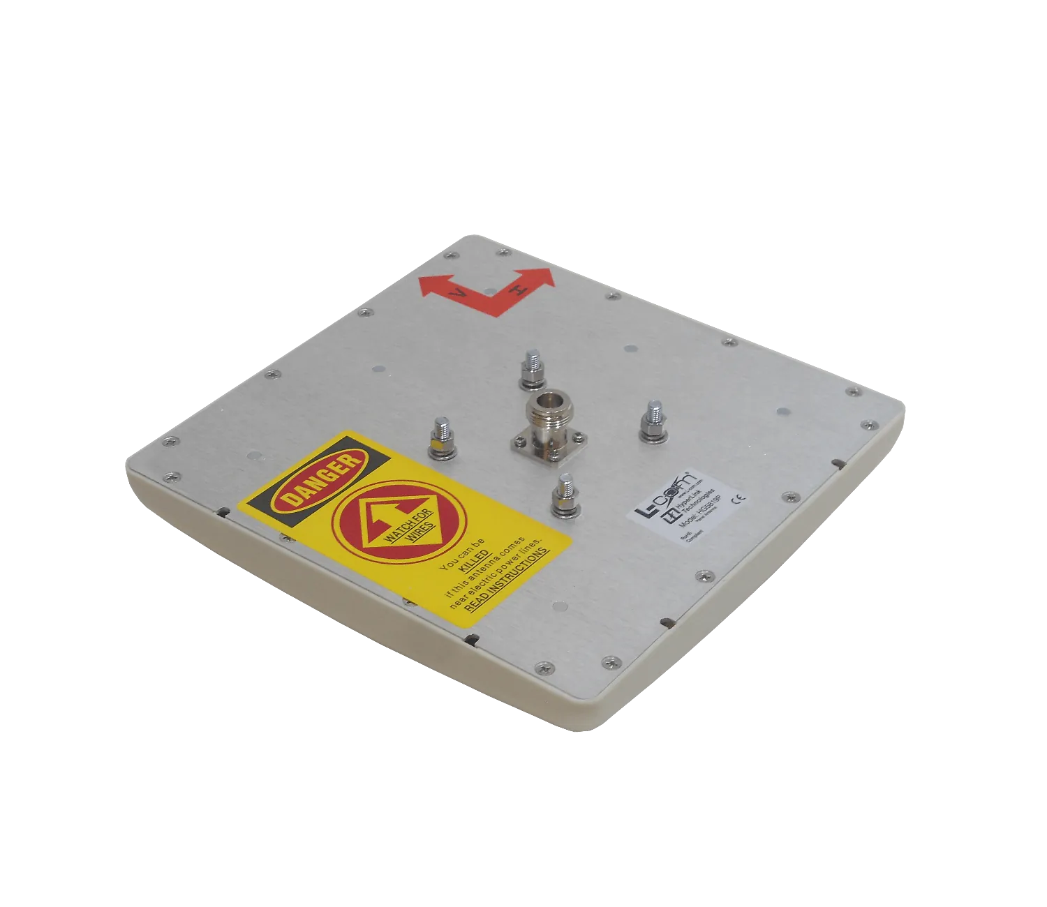 L-COM 5,8GHz Antena Panel 19dBi N-Hembra 5725-5850MHz UNII ISM 2
