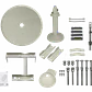 Antena Dish Ubiquiti RD-5G30 - 26-30dBi, 5GHz, 2x2 RPSMA, 648mm, Montaje en Poste - Miniatura 2