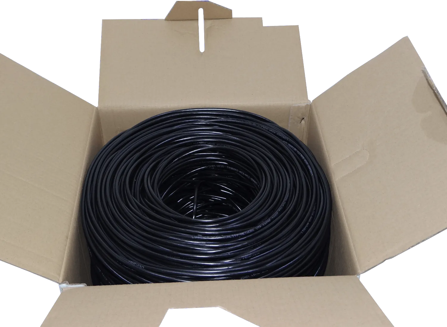 Cable UTP exterior LinkChip CBXP-UN3 Cat5e negro PE 305m 3