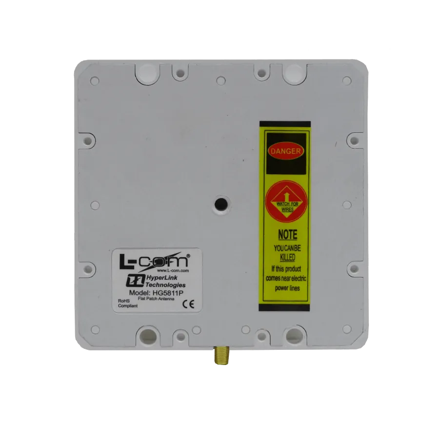 L-COM PANEL ANTENA 11DBI .SMA-H 5.8GHZ 5