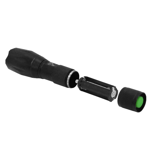 DM-L03 1-LED incluye cargador/4,2V y pila 18650 litio Linterna XML-T6 2