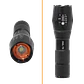 DM-L03 1-LED incluye cargador/4,2V y pila 18650 litio Linterna XML-T6 - Miniatura 3