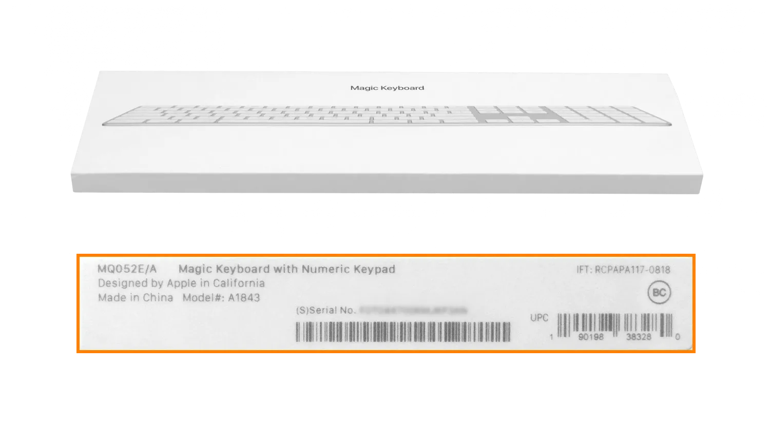 Apple Magic Keyboard con Teclado Numérico A1843, Bluetooth, Distribución Español  3