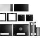 Gabinete Rack Mural LINKMADE RK06-4LD 6U 45cm Fondo - Desarmado - Miniatura 3