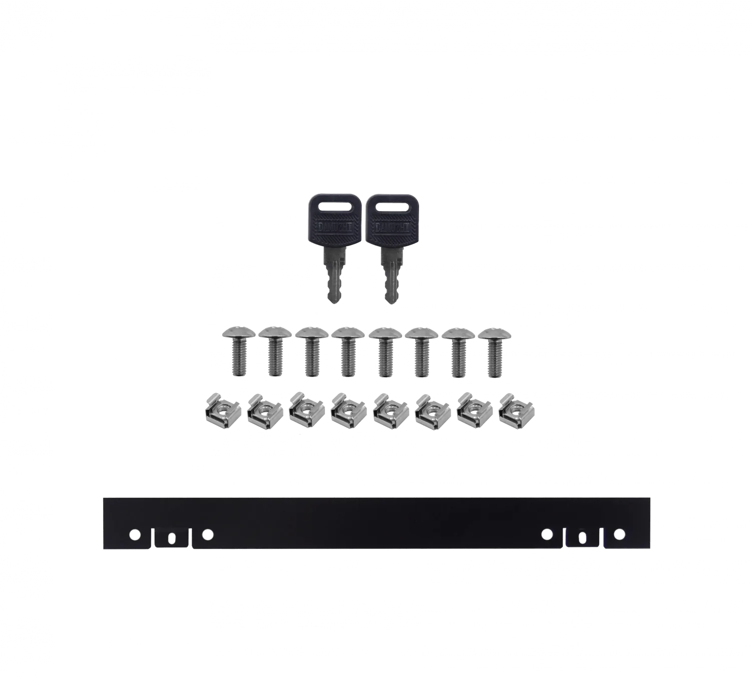 LINKMADE 60CM-FONDO 6U GABINETE RACK PARED NEGRO 2