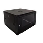 LINKMADE 60CM-FONDO 6U GABINETE RACK PARED NEGRO - Miniatura 5