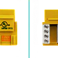Keystone Punchable LINKMADE KP5ML Cat5E Amarillo U UTP RJ45 Conector Hembra - Miniatura 3