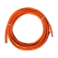Cable Patch Cruzado LINKMADE Cat5e 7mt Naranjo U/UTP CrossOver 568A/568B - Miniatura 2