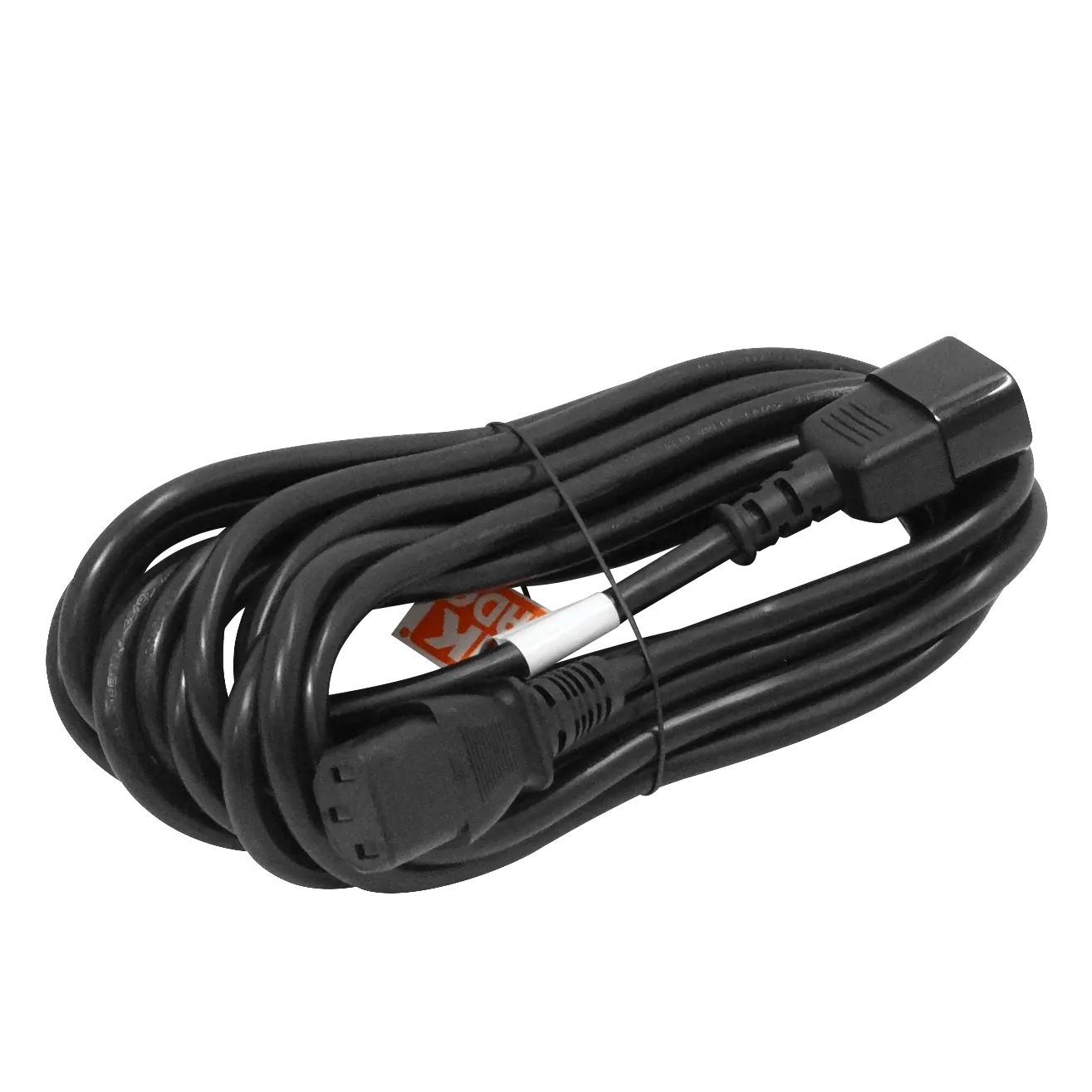 Cable de Poder 5m LINKMADE Macho-Hembra C13/C14 Negro 6A 3x1.0mm2 2