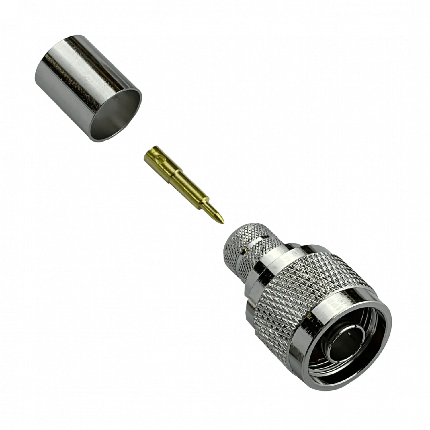 Conector N Macho NM4C para CA400/LMR400, crimpeable 2