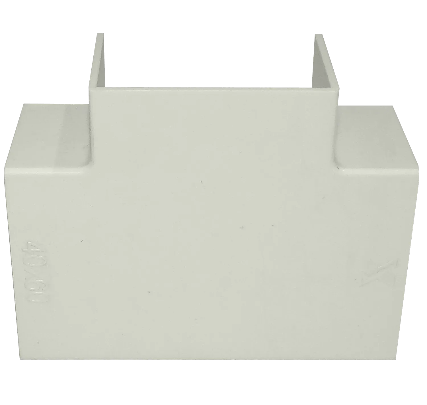 Derivación Tee LINKCHIP 60x40mm CCA-6040-TE, Blanca, para Canaleta QN6W 3
