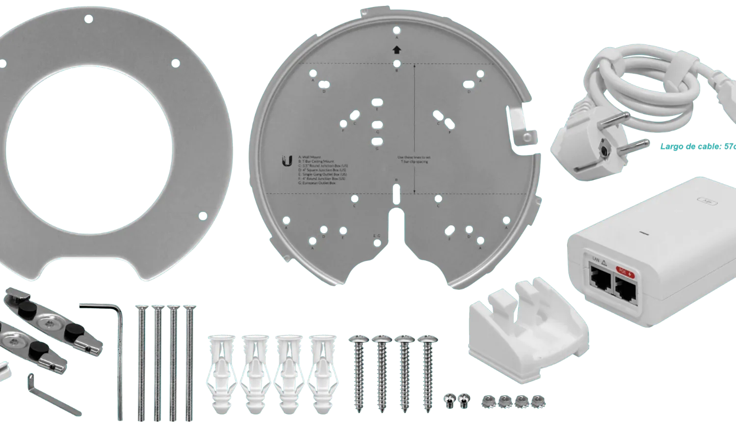 UBIQUITI 1un 4x4 1733mbps-5GHz 800-2,4GHz 4/3dBi inc-PoE48V/24W 2-1000 2