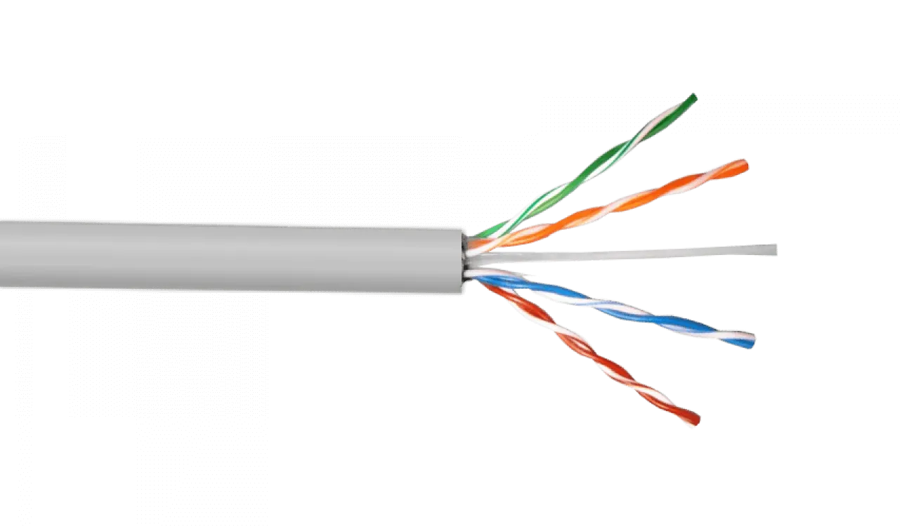 Caja Cable UTP LINKCHIP Cat5e Gris Interior AWG24 Multifilar 305mt Cobre 2