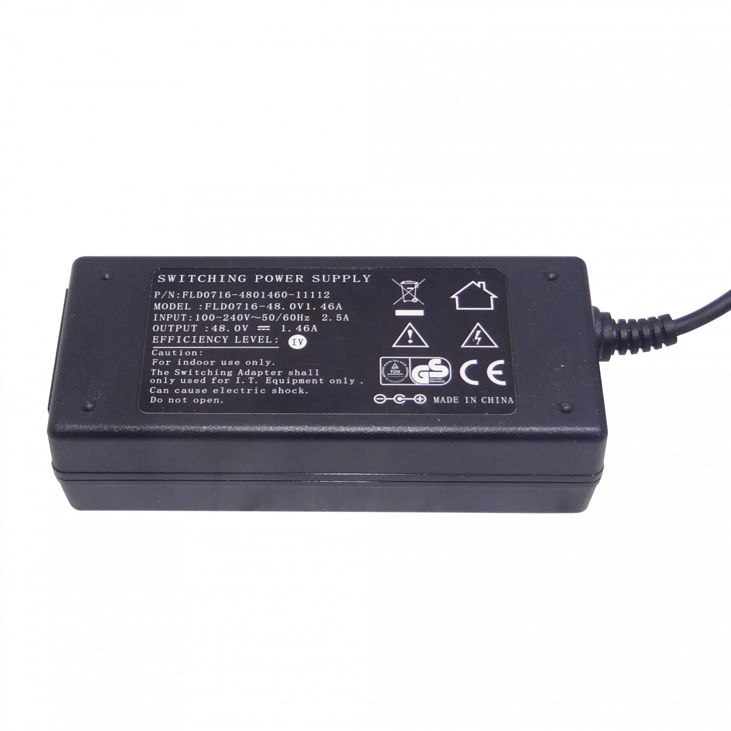 Adaptador de Corriente MikroTik 48POW - 48V 1.46A 70W 4