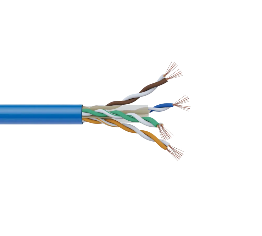 Cable Patch LINKMADE Cat6 Azul LSZH 1 metro Inyectado Multifilar 5