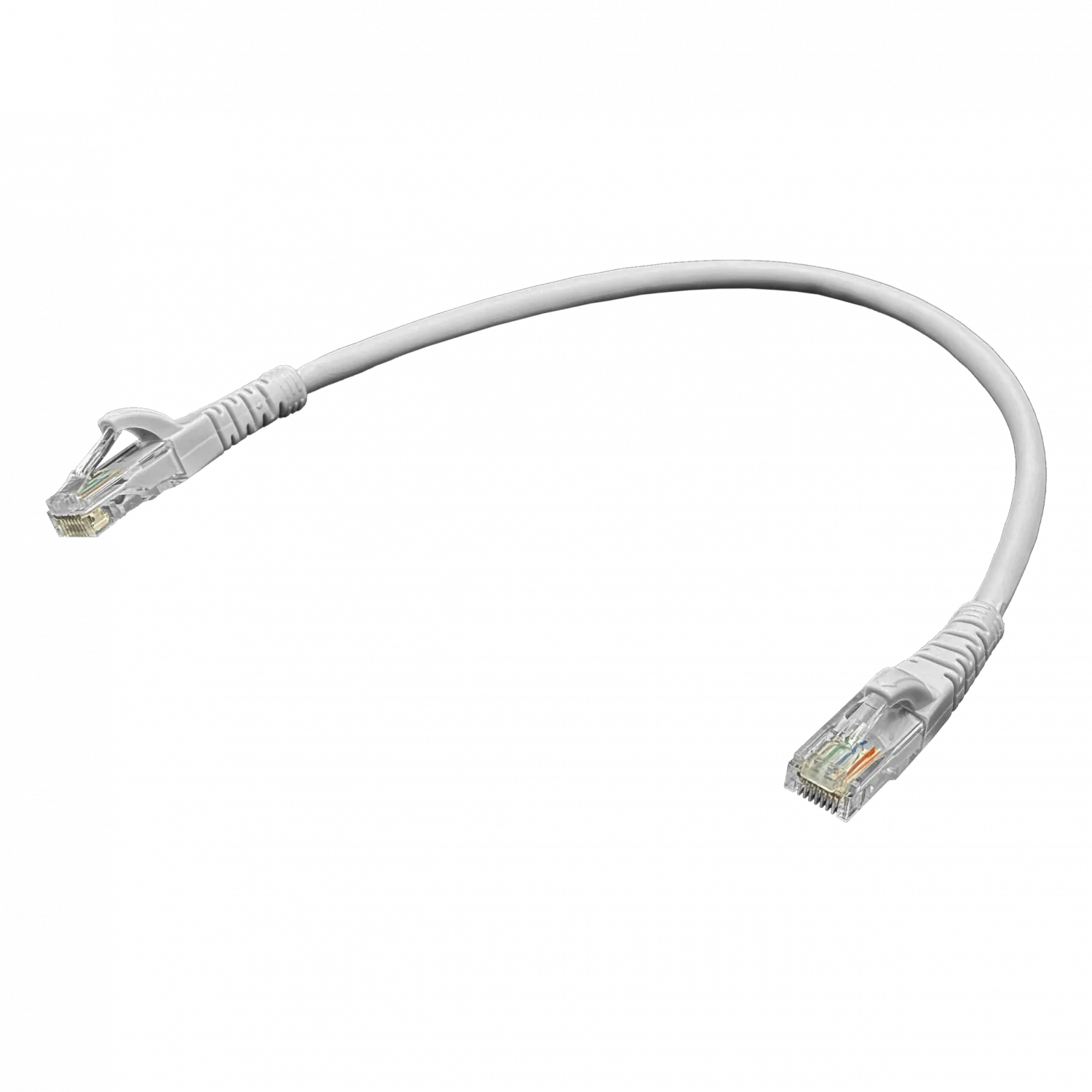 Pack x4 Cable Patch LINKMADE Cat5e Gris 30cm LSZH Inyectado Multifilar 5