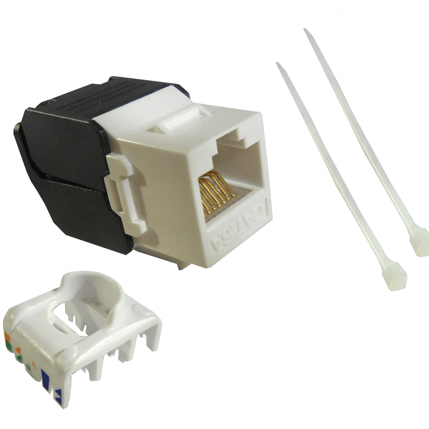 LINKMADE Keystone CAT6A U/UTP Auto Punchable RJ45 3
