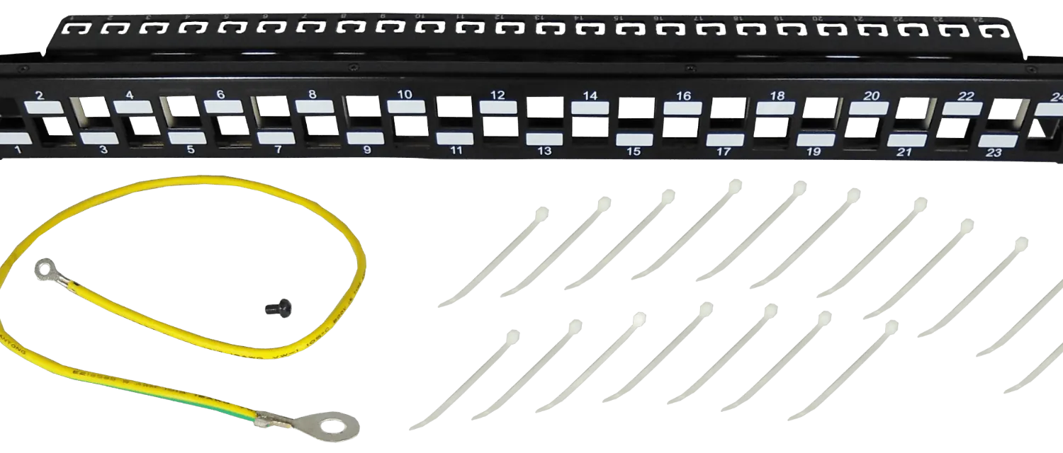 Patch Panel Linkmade 1U, 24 Puertos, Vacío 2