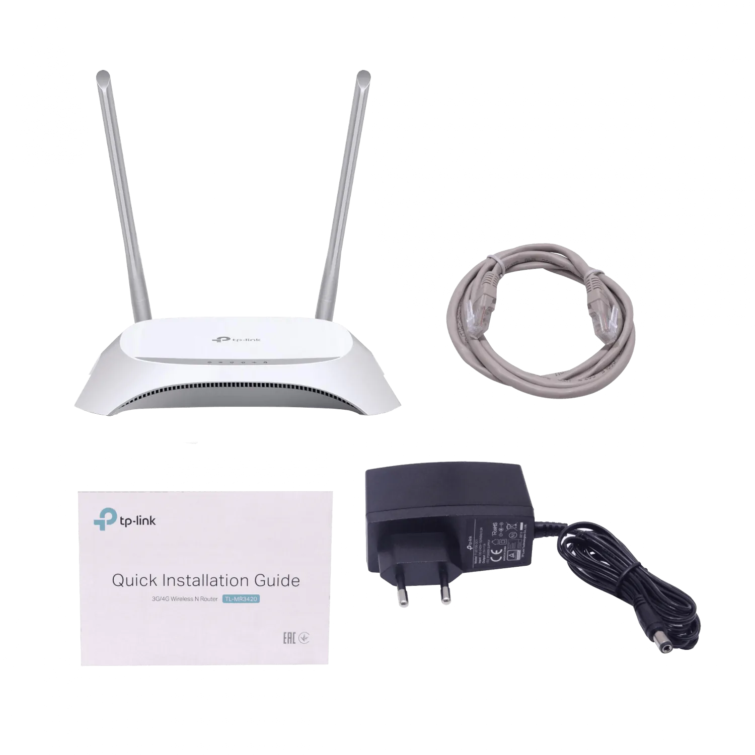 Router TP-Link TL-MR3420 Inalámbrico N 3G/4G de 300Mbps, Compatible 3G/4G y Ethernet, 1xWAN, 4xLAN 3