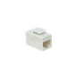 Blanco CAT6 UTP Copla RJ45-RJ45 Keystone Feedthrough - Miniatura 3