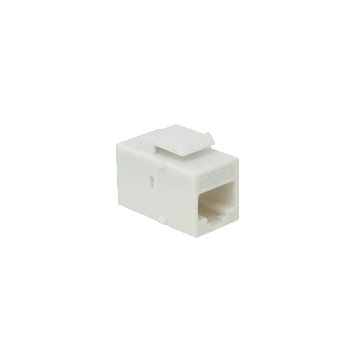 Blanco CAT6 UTP Copla RJ45-RJ45 Keystone Feedthrough 3