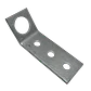 Base Anclaje Vientos LINKMADE MAST-FA Angular Zincado 80x40x3mm con Ojetillo - Miniatura 2