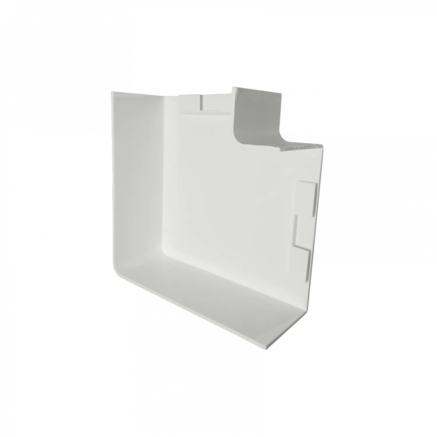 Angulo plano LinkChip QN1P 100x50mm blanco para canaleta 2