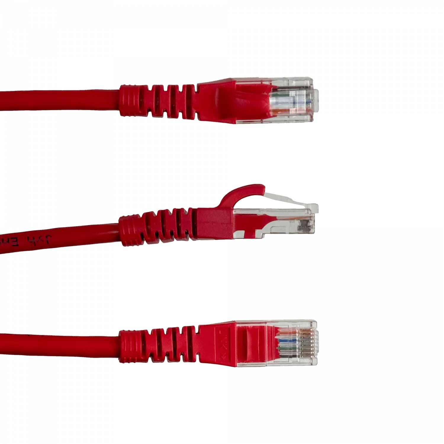 Cable Patch LINKMADE Cat5e 20mt Rojo LSZH Inyectado Multifilar 2