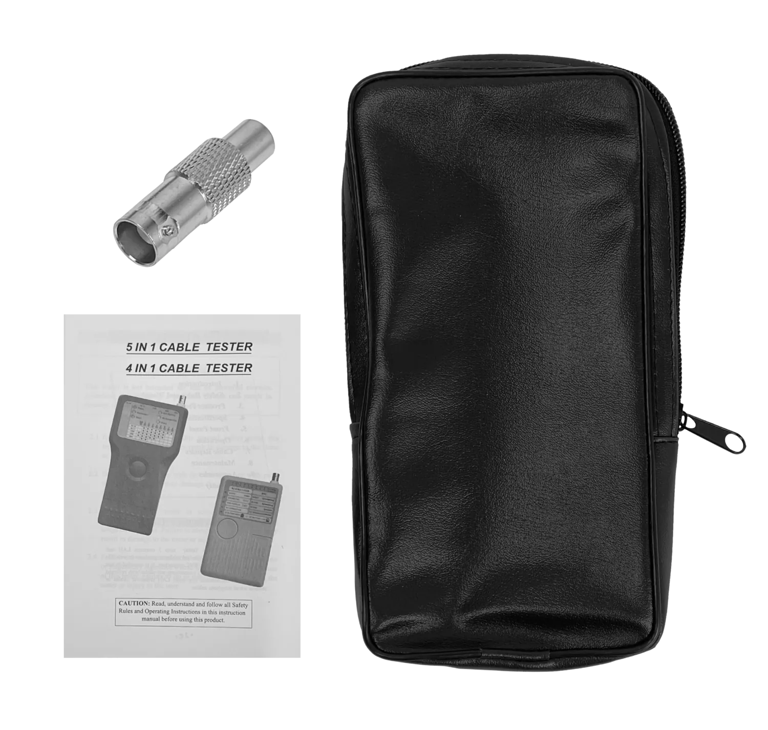 Tester 1-USB 1-1394 1-BNC 1-RJ45 1-RJ11 REQ/BAT-9V 5