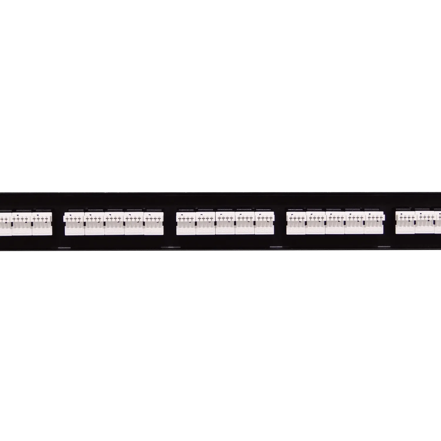 CAT3 25-RJ45 8P8C PATCH PANEL 1U Telefonia 4