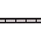 CAT3 25-RJ45 8P8C PATCH PANEL 1U Telefonia - Miniatura 4