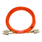 5mt SC-SC OM1 MultiModo MM Duplex Jumper Fibra 62.5/125um 3mm LSZH - Miniatura 3
