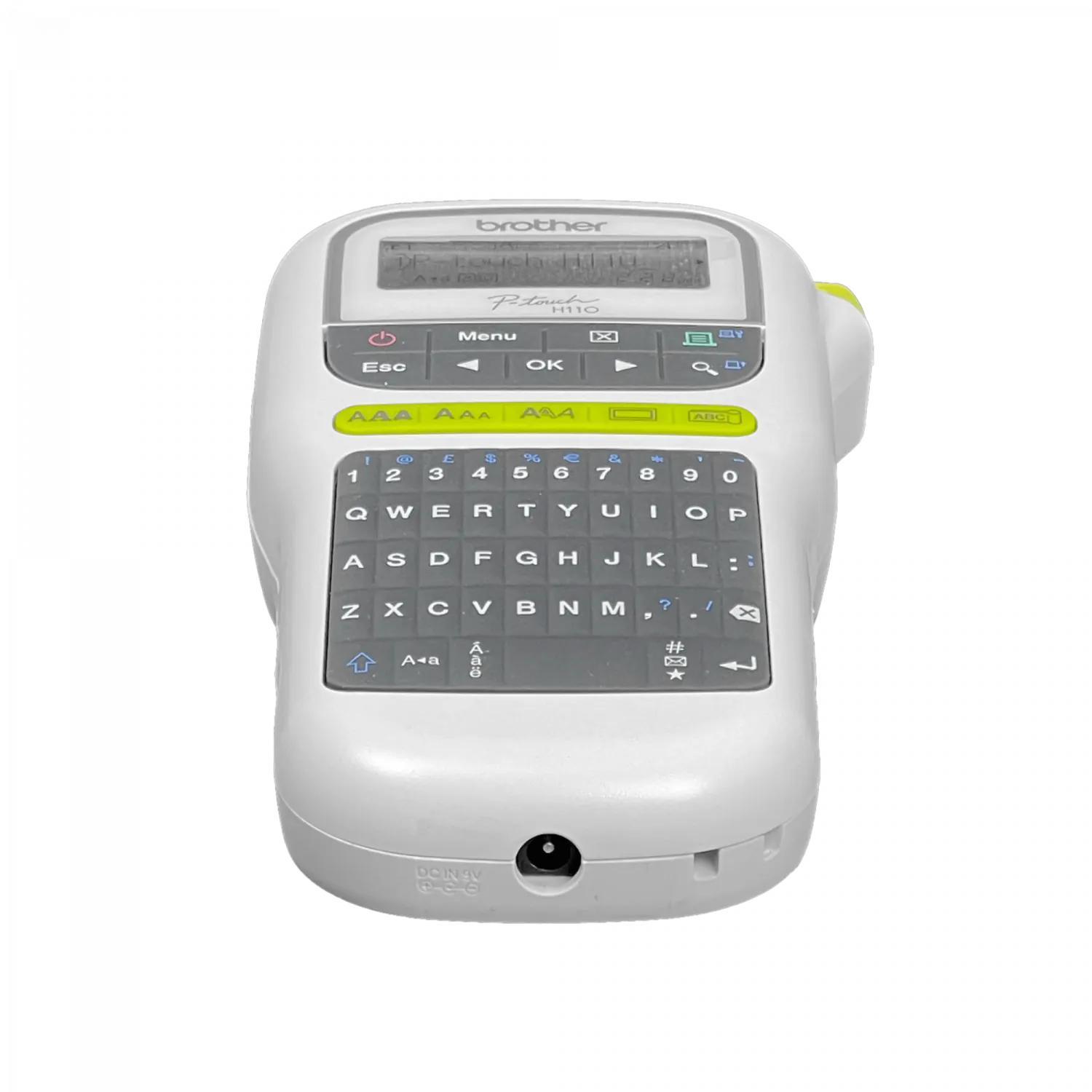Rotuladora Portátil Brother PT-H110, 3 Fuentes, 14 Bordes y más de 250 Símbolos 3