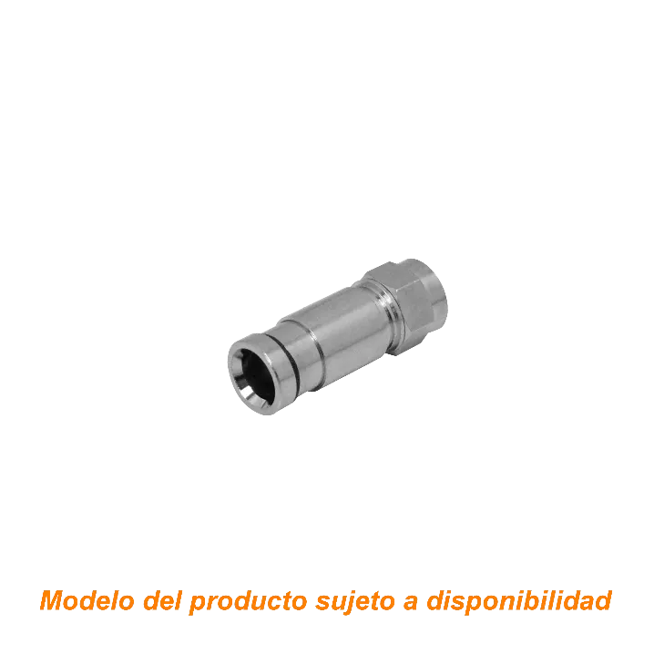 Conector F Macho de Compresión para Cable Coaxial RG6 ERG6 4