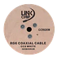 RG6 Blanco 305mts Carrete RG-6 Cable Coaxial 75ohm Aleacion-CCS - Miniatura 3
