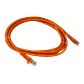 Cable Patch LINKMADE Cat5e 3mt Naranjo LSZH Inyectado Multifilar - Miniatura 2