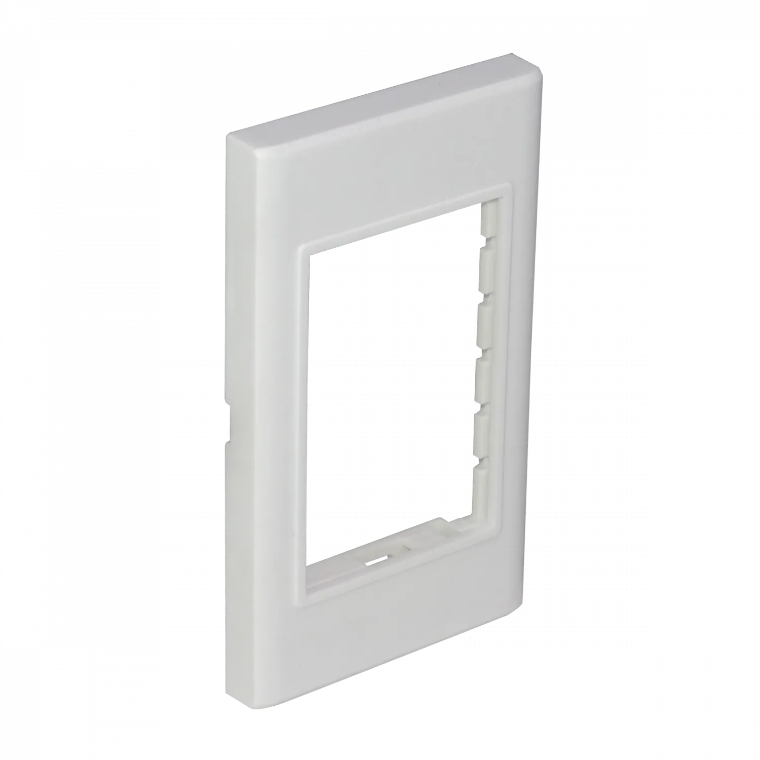 3-Espacios Placa Mural 120x70mm Blanca Faceplate Multimedia LY-092 3
