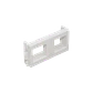 Porta 2-Keystone para placa mural Multimedia FQ1-FQ2-FQ3 - Miniatura 2